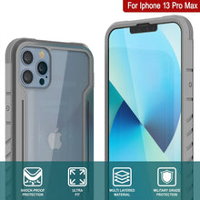Load image into Gallery viewer, Punkcase iPhone 13 Pro Max ravenger Case Protective Military Grade Multilayer Cover [Grey] (Color in image: Rose-Gold)
