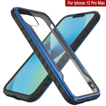 Load image into Gallery viewer, Punkcase iPhone 13 Pro Max ravenger Case Protective Military Grade Multilayer Cover [Navy Blue] (Color in image: Rose-Gold)
