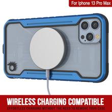 Load image into Gallery viewer, Carcasa Punkcase iPhone 14 Pro Max Ravenger MAG Defense, Protectora de Grado Militar con Cubierta Multicapa [Azul Marino]
