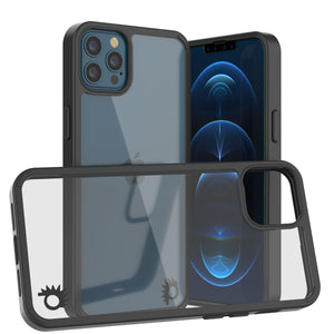 Funda iPhone 13 Pro Max Punkcase® LUCID 2.0 Black Series con protector de pantalla PUNK SHIELD | Ajuste ultra