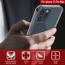 Cargar imagen en el visor de la galería, Funda iPhone 13 Pro Max Punkcase® LUCID 2.0 Clear Series con Protector de Pantalla PUNK SHIELD | Ajuste Ultra
