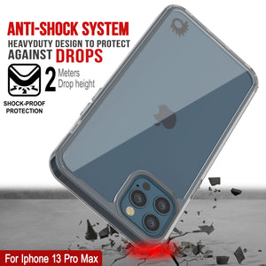 Funda iPhone 13 Pro Max Punkcase® LUCID 2.0 Clear Series con Protector de Pantalla PUNK SHIELD | Ajuste Ultra