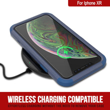 Cargar imagen en el visor de la galería, Punkcase for iPhone XR Belt Clip Multilayer Holster Case [Patron Series] [Navy] 
