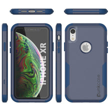 Cargar imagen en el visor de la galería, Punkcase for iPhone XR Belt Clip Multilayer Holster Case [Patron Series] [Navy] (Color in image: Mint-Pink)
