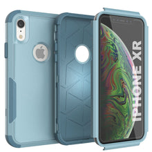 Cargar imagen en el visor de la galería, Punkcase for iPhone XR Belt Clip Multilayer Holster Case [Patron Series] [Mint] 
