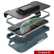 Cargar imagen en el visor de la galería, Punkcase for iPhone XR Belt Clip Multilayer Holster Case [Patron Series] [Mint] 
