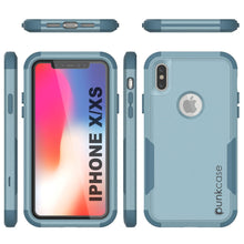 Load image into Gallery viewer, Punkcase for iPhone X Belt Clip Multilayer Holster Case [Patron Series] [Mint] (Color in image: Pink)
