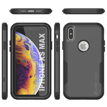 Load image into Gallery viewer, Punkcase for iPhone XS Max Belt Clip Multilayer Holster Case [Patron Series] [Black] (Color in image: Mint-Pink)
