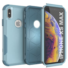 Load image into Gallery viewer, Punkcase for iPhone XS Max Belt Clip Multilayer Holster Case [Patron Series] [Mint] 
