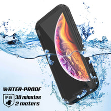 Load image into Gallery viewer, iPhone XS Max Waterproof Case, Punkcase [KickStud Series] Armor Cover [Black] (Color in image: White)
