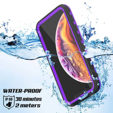 Cargar imagen en el visor de la galería, iPhone XS Waterproof Case, Punkcase [KickStud Series] Armor Cover [Purple] (Color in image: White)
