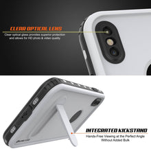 Cargar imagen en el visor de la galería, iPhone XS Waterproof Case, Punkcase [KickStud Series] Armor Cover [White] (Color in image: Pink)
