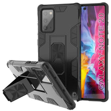 Cargar imagen en el visor de la galería, Punkcase Note 20 Case [ArmorShield Series] Military Style Protective Dual Layer Case Black (Color in image: black)
