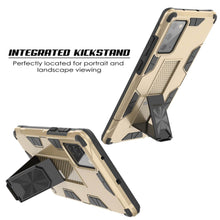 Cargar imagen en el visor de la galería, Punkcase Note 20 Case [ArmorShield Series] Military Style Protective Dual Layer Case Gold (Color in image: Silver)
