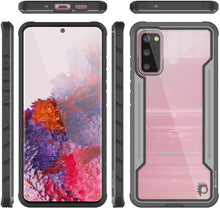 Cargar imagen en el visor de la galería, Punkcase S20 ravenger Case Protective Military Grade Multilayer Cover [Grey-Black] 
