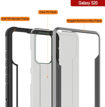 Cargar imagen en el visor de la galería, Punkcase S20 ravenger Case Protective Military Grade Multilayer Cover [Grey-Black] (Color in image: Grey)
