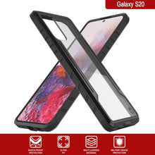 Load image into Gallery viewer, Punkcase S20 ravenger Case Protective Military Grade Multilayer Cover [Black] (Color in image: Rainbow)
