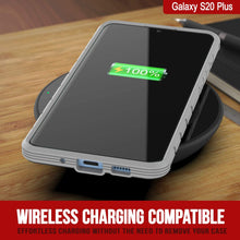 Cargar imagen en el visor de la galería, Punkcase S20+ Plus ravenger Case Protective Military Grade Multilayer Cover [Grey] (Color in image: Grey-Black)
