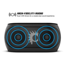 Cargar imagen en el visor de la galería, Punkcase SILENCER Powerful and Portable Bluetooth Speaker W/Enhanced Bass TF/SD Card Slot/AUX Input, Hands Free Speakerphone W/Mic 
