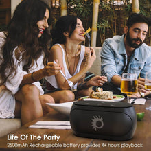 Cargar imagen en el visor de la galería, Punkcase SILENCER Powerful and Portable Bluetooth Speaker W/Enhanced Bass TF/SD Card Slot/AUX Input, Hands Free Speakerphone W/Mic 
