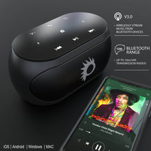 Cargar imagen en el visor de la galería, Punkcase SILENCER Powerful and Portable Bluetooth Speaker W/Enhanced Bass TF/SD Card Slot/AUX Input, Hands Free Speakerphone W/Mic 
