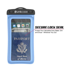 Load image into Gallery viewer, Waterproof Phone Pouch, PunkBag Universal Floating Dry Case Bag for most Cell Phones [Blue] (Color in image: Light Green)
