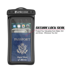 Load image into Gallery viewer, Waterproof Phone Pouch, PunkBag Universal Floating Dry Case Bag for most Cell Phones [Black] (Color in image: Light Green)
