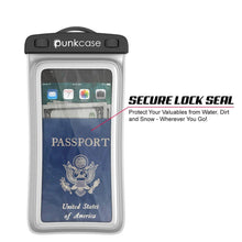 Load image into Gallery viewer, Waterproof Phone Pouch, PunkBag Universal Floating Dry Case Bag for most Cell Phones [Clear] (Color in image: White)
