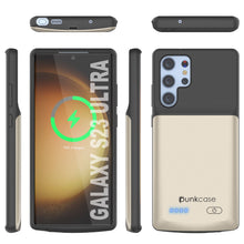 Load image into Gallery viewer, Estuche de Batería PunkJuice S23 Ultra Plateado - Banco de Carga Portátil con Potencia de Carga de 4800mAh
