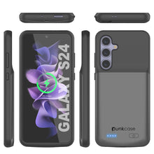 Load image into Gallery viewer, Estuche de batería PunkJuice S24 gris: cargador portátil de batería externa con 4500 mAh
