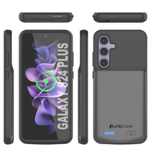 Load image into Gallery viewer, Estuche de batería PunkJuice S24+ Plus gris: cargador portátil de batería externa con 5000 mAh
