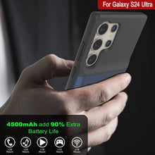 Load image into Gallery viewer, Estuche de batería PunkJuice S24 Ultra azul: cargador portátil de batería externa con 4500 mAh
