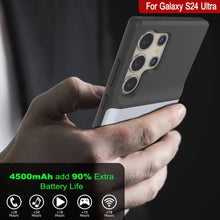 Load image into Gallery viewer, Estuche de batería PunkJuice S24 Ultra blanco: cargador portátil de batería externa con 4500 mAh
