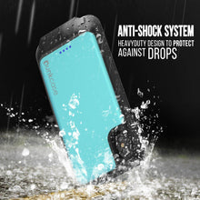 Cargar imagen en el visor de la galería, PunkJuice iPhone X Battery Case, Waterproof, IP68 Certified [Ultra Slim] [Teal] 
