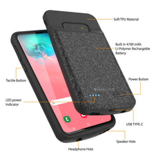 Load image into Gallery viewer, PunkJuice S10e Battery Case Black - Fast Charging Power Juice Bank with 4700mAh (Color in image: Red)
