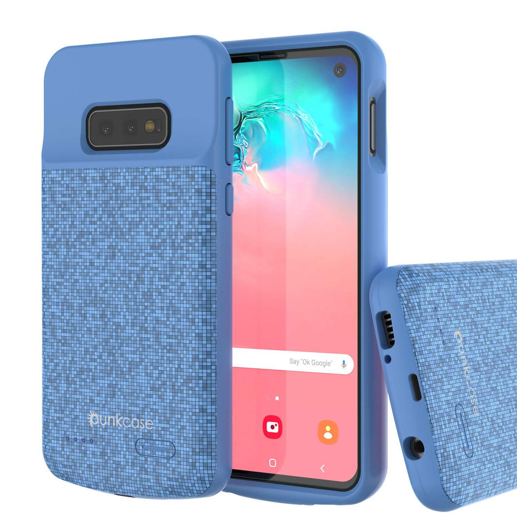 PunkJuice S10e Battery Case Blue - Fast Charging Power Juice Bank with 4700mAh (Color in image: Blue)