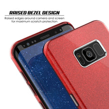 Load image into Gallery viewer, Galaxy S8 Plus Case, Punkcase Galactic 2.0 Series Ultra Slim Protective Armor TPU Cover [Red] 

