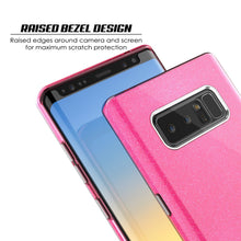 Cargar imagen en el visor de la galería, Galaxy Note 8 Case, Punkcase Galactic 2.0 Series Ultra Slim Protective Armor [Pink] 

