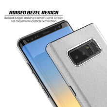 Cargar imagen en el visor de la galería, Galaxy Note 8 Case, Punkcase Galactic 2.0 Series Ultra Slim Protective Armor [Silver] 
