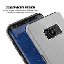 Load image into Gallery viewer, Galaxy S8 Plus Case, Punkcase Galactic 2.0 Series Ultra Slim Protective Armor TPU Cover [Silver] 
