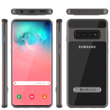Cargar imagen en el visor de la galería, Galaxy S10 Case, PUNKcase [LUCID 3.0 Series] [Slim Fit] Armor Cover w/ Integrated Screen Protector [Grey] (Color in image: Silver)
