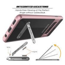 Cargar imagen en el visor de la galería, Galaxy S10 Case, PUNKcase [LUCID 3.0 Series] [Slim Fit] Armor Cover w/ Integrated Screen Protector [Rose Gold] (Color in image: Grey)
