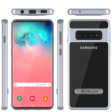 Cargar imagen en el visor de la galería, Galaxy S10 Case, PUNKcase [LUCID 3.0 Series] [Slim Fit] Armor Cover w/ Integrated Screen Protector [Silver] (Color in image: Rose Gold)

