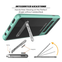 Cargar imagen en el visor de la galería, Galaxy S10 Case, PUNKcase [LUCID 3.0 Series] [Slim Fit] Armor Cover w/ Integrated Screen Protector [Teal] (Color in image: Grey)

