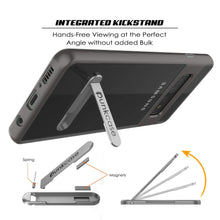 Cargar imagen en el visor de la galería, Galaxy S10 Case, PUNKcase [LUCID 3.0 Series] [Slim Fit] Armor Cover w/ Integrated Screen Protector [Grey] (Color in image: Red)
