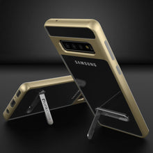 Cargar imagen en el visor de la galería, Galaxy S10 Case, PUNKcase [LUCID 3.0 Series] [Slim Fit] Armor Cover w/ Integrated Screen Protector [Gold] (Color in image: Grey)
