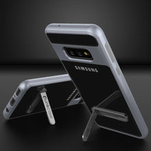 Cargar imagen en el visor de la galería, Galaxy S10e Case, PUNKcase [LUCID 3.0 Series] [Slim Fit] Armor Cover w/ Integrated Screen Protector [Silver] (Color in image: Gold)
