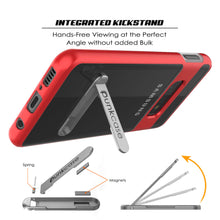 Cargar imagen en el visor de la galería, Galaxy S10e Case, PUNKcase [LUCID 3.0 Series] [Slim Fit] Armor Cover w/ Integrated Screen Protector [Red] (Color in image: Grey)
