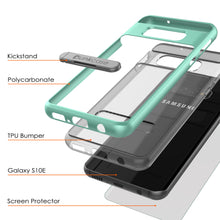 Cargar imagen en el visor de la galería, Galaxy S10e Case, PUNKcase [LUCID 3.0 Series] [Slim Fit] Armor Cover w/ Integrated Screen Protector [Teal] (Color in image: Blue)
