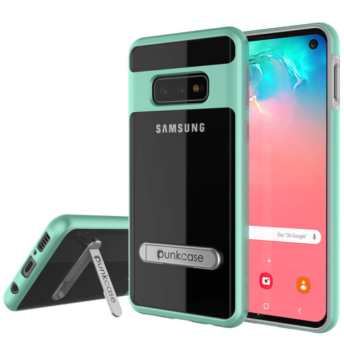 Galaxy S10e Case, PUNKcase [LUCID 3.0 Series] [Slim Fit] Armor Cover w/ Integrated Screen Protector [Teal] (Color in image: Teal)